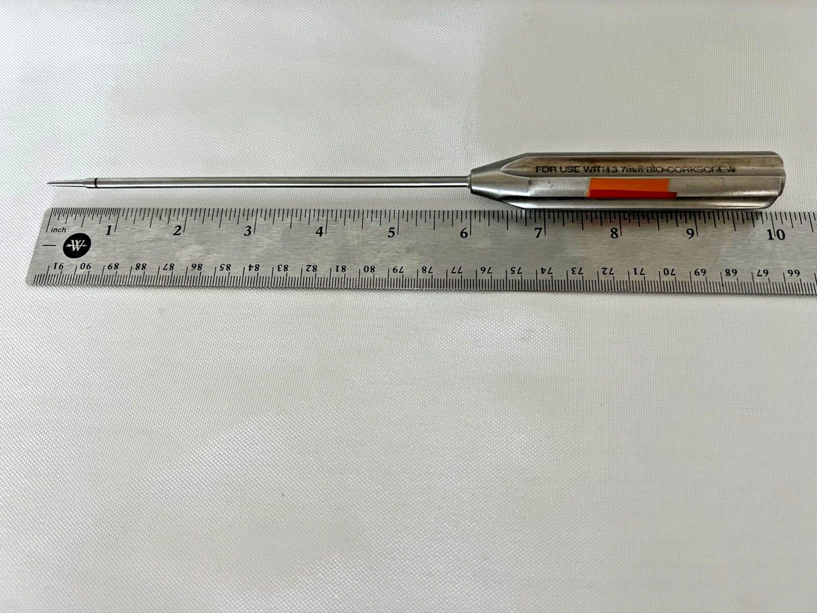 Arthrex AR-1920PB-37 Bio-Cork Punch For 3.7mm X 10″ Length Arthroscopy