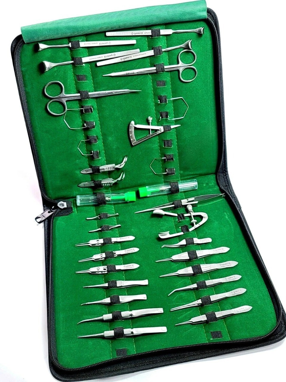 GERMAN 32 Pcs Ophthalmic Cataract Eye Micro Surgery Surgical Instruments SET Kit