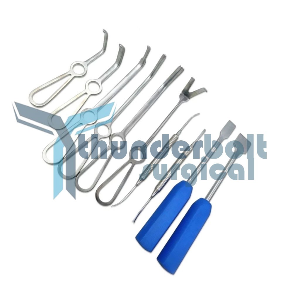 Minimally Invasive Orthognathic Surgery Instruments A+ Quality Set of 10 Pcs