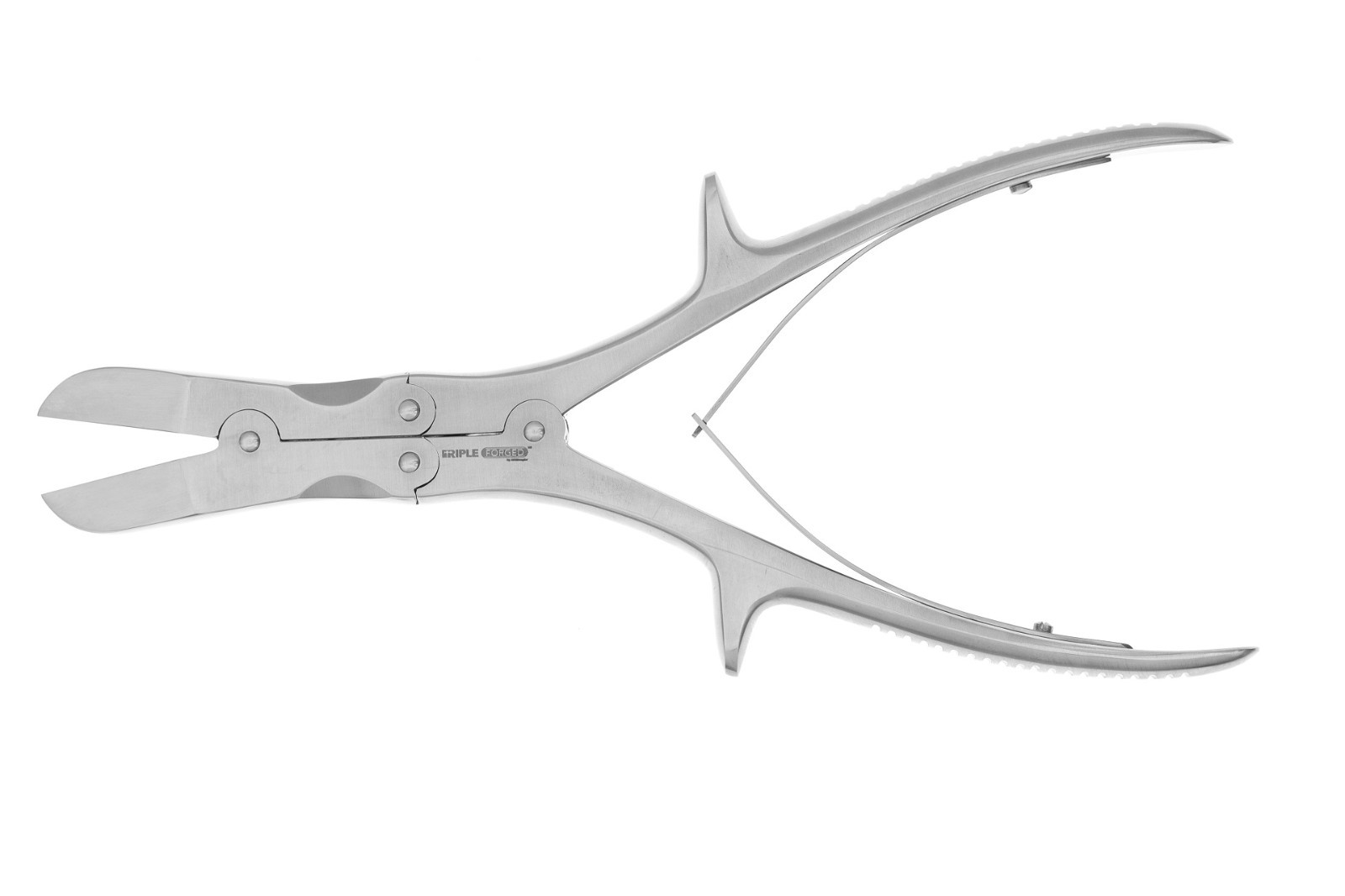 Stille-Liston Rongeur Triple-Forged 10 1/2 inch Curved Double Action