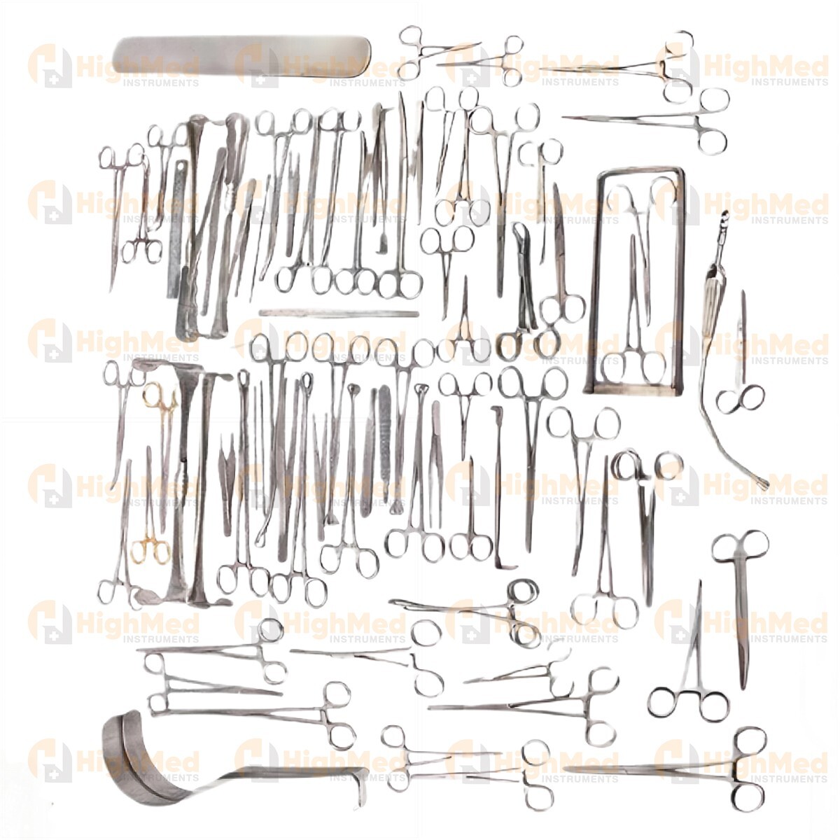 161 Pcs Major Basic Surgery Set Surgical Instruments Kit German Grade