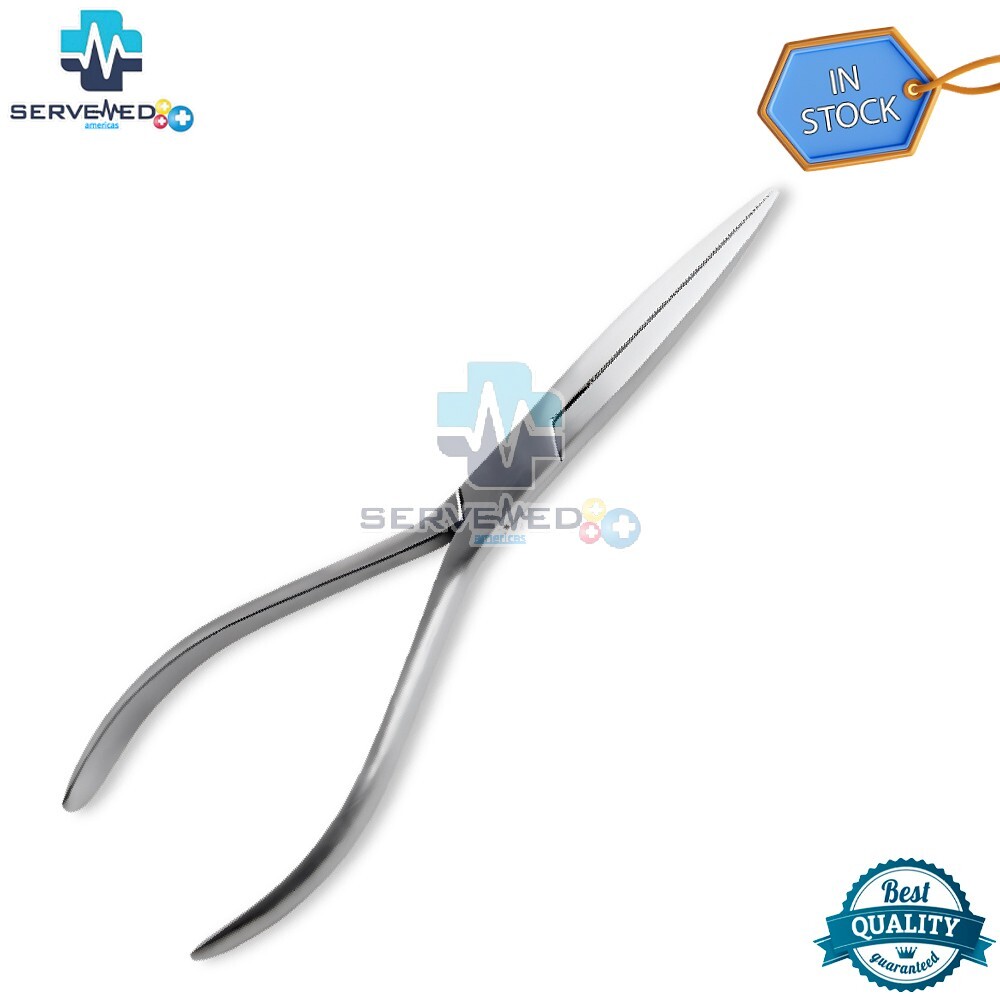 7″ Extra Long Straight Needle Nose Pliers Long Jaw Surgical German Grade