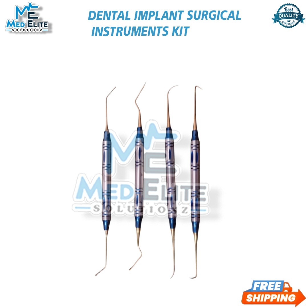 Dental Implant Surgical Instruments Kit 32 Pcs and 8 sets of Sinus Lift