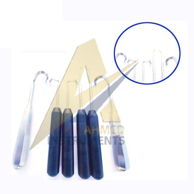 Rib Harvesting Instruments Doyen Raspatory Elevator Dissector Set of 6 Pcs