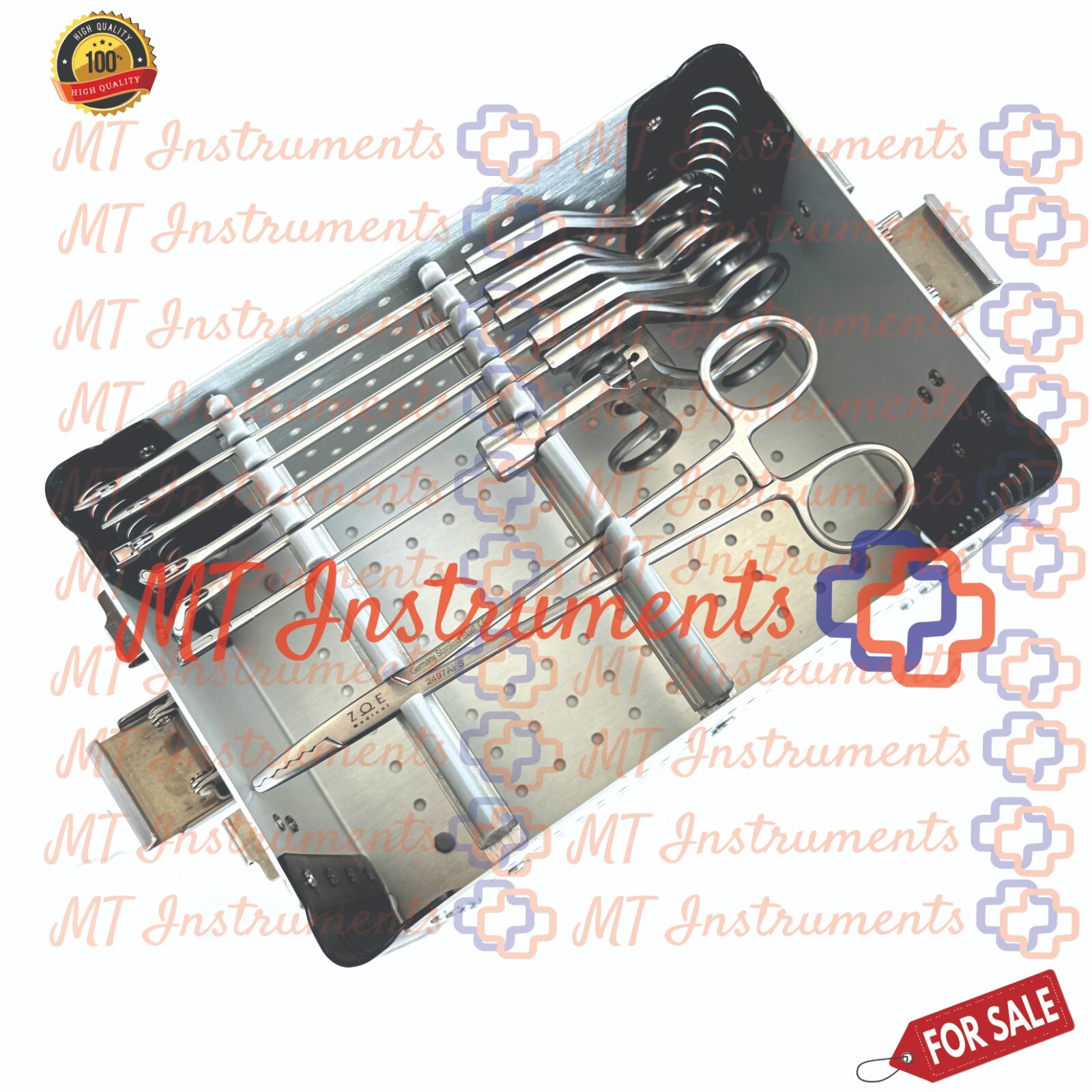 Arthroscopy Forceps Meniscus Forceps Set of 7 Pcs With Box Knee Orthopedic A+