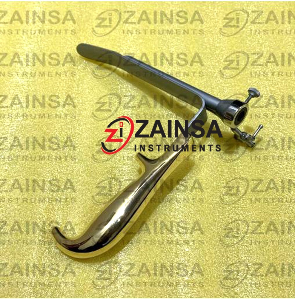 SCULPO RETRACTOR, WITH ENDOSCOPIC CHANNEL & STOPCOCK, TO HOLD 4 MM TELESCOPES