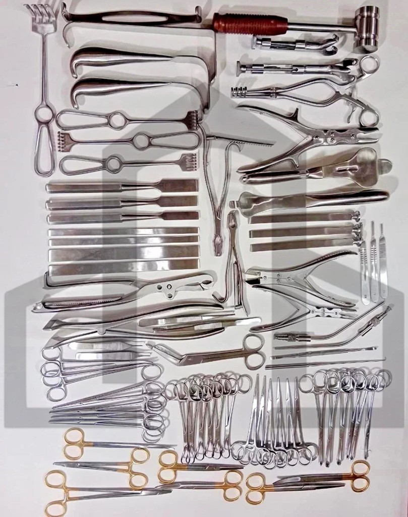 Major Orthopedic Basic Instruments Set Surgical Instruments 74 Pcs