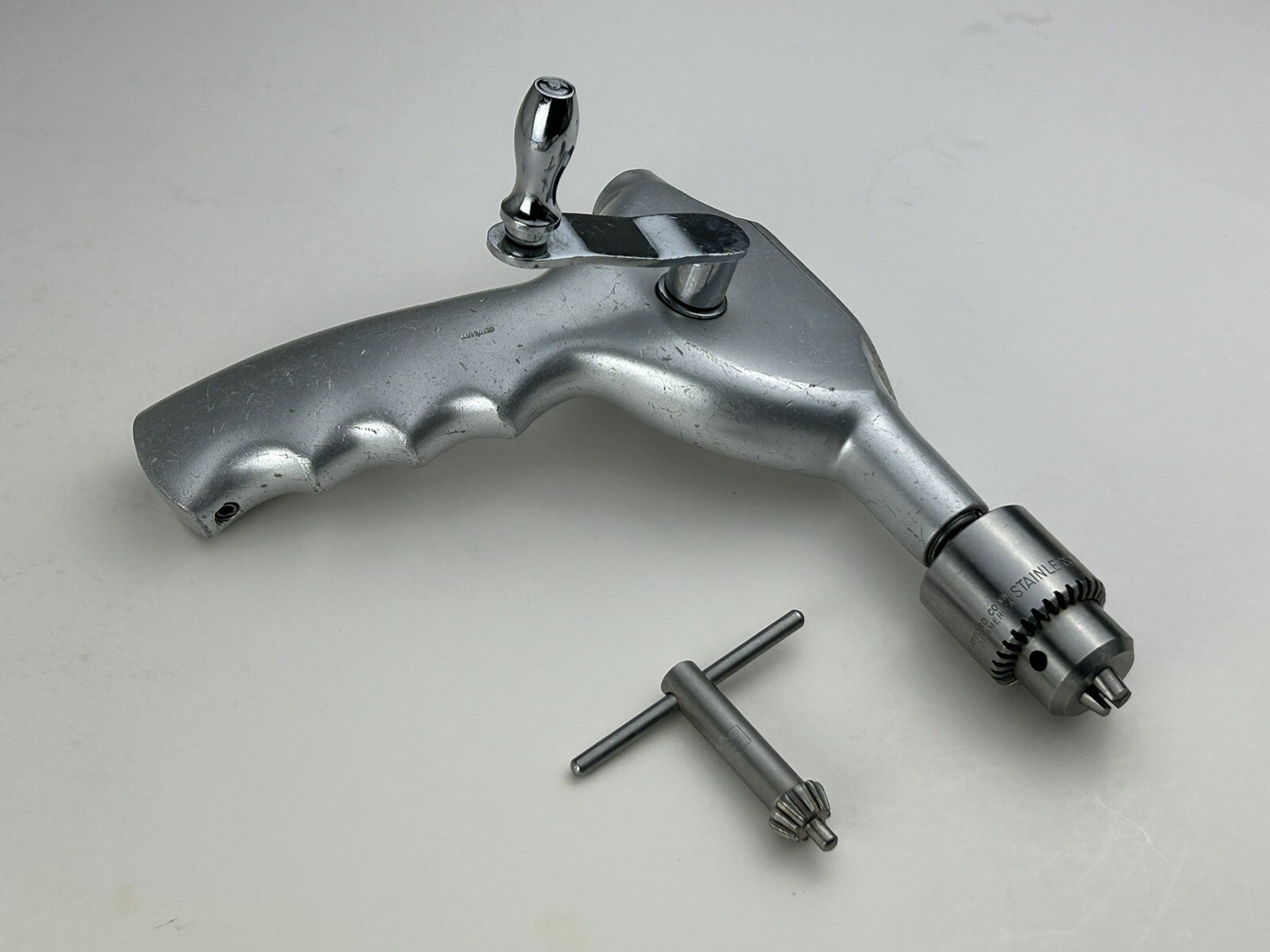 SKLAR 40-1465 Bone Drill Offset Handle Jacobs Chuck For Twist Drl Kirschner Wire