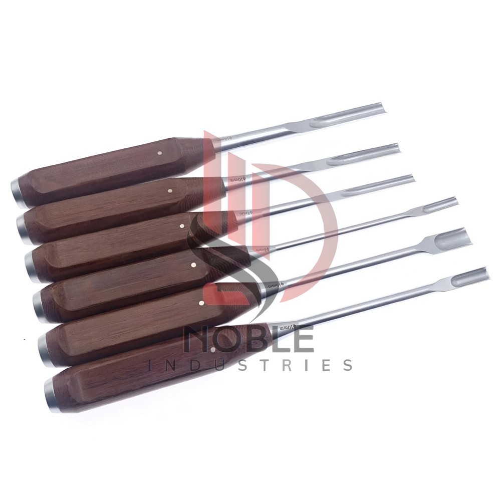 Bone Osteotomes Bone Curette Osteotomes bone chisel Orthopedics instruments set