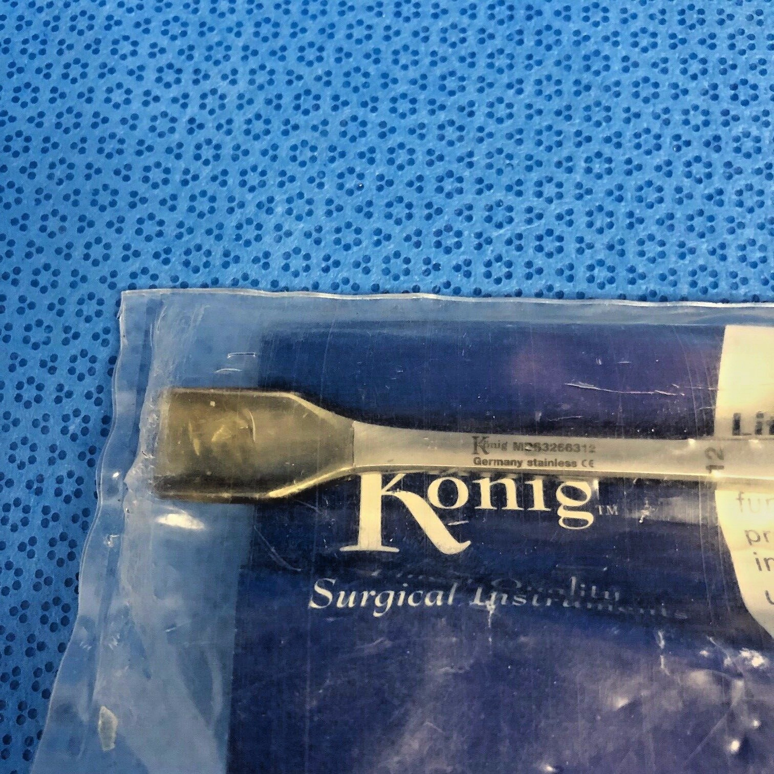 Konig MedLine MDS3266312 Size 12 7″ Curved Gouge Orthopedic