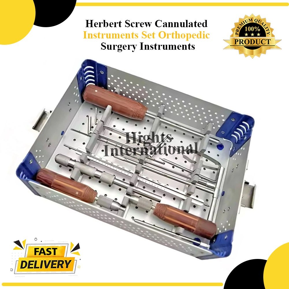 Herbert Screw Cannulated Instruments Set Orthopedic Surgery Instruments