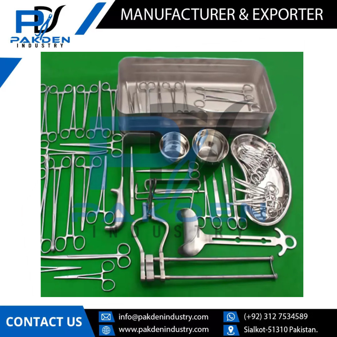 Cesarean Surgical Set 40+ Pcs C-Section Delivery Kit CE by PAKDEN INDUSTRY