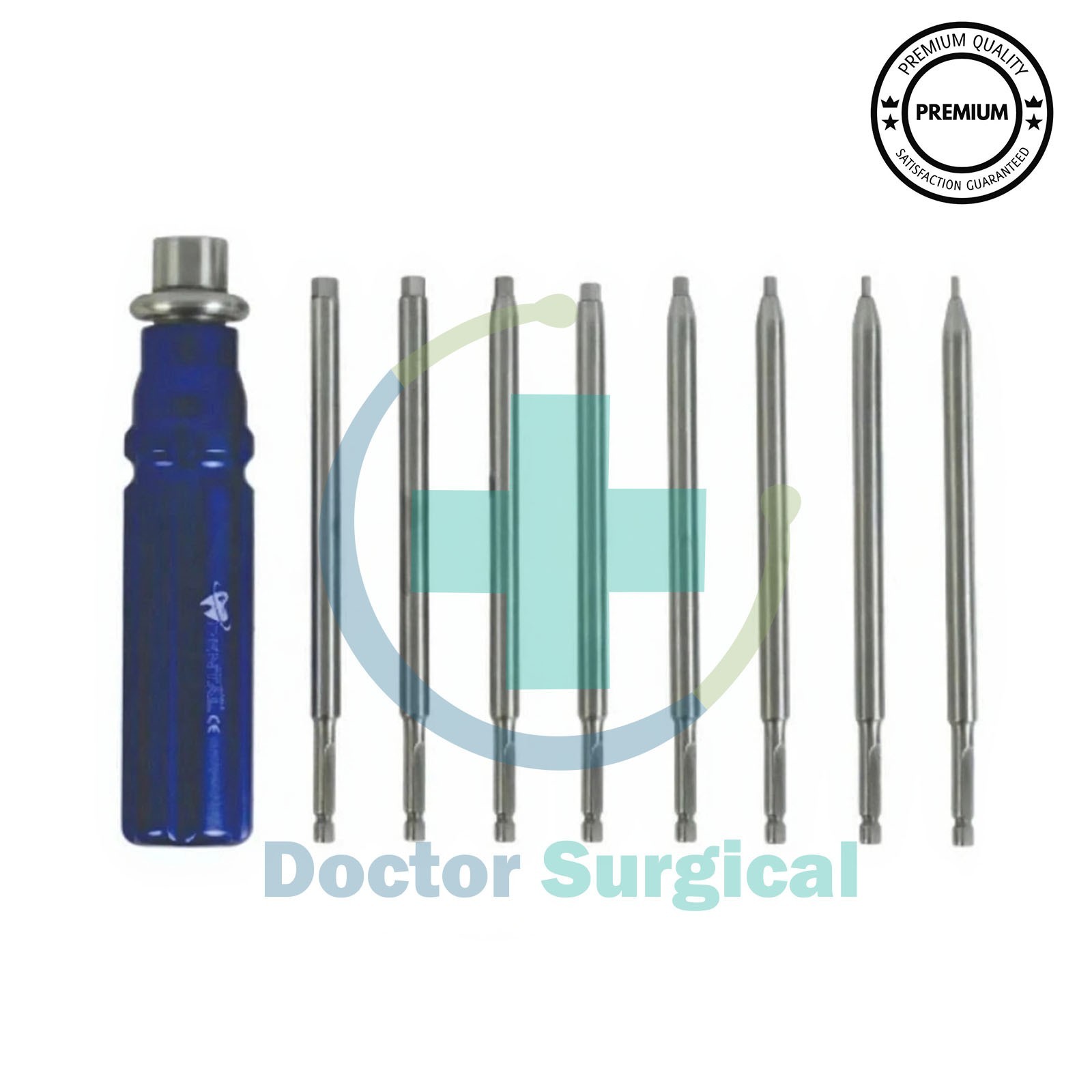Orthopedic Bone Screwdriver set With Quick Coupling handle Surgical Instruments