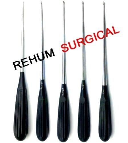 Spratt Brun Bone Curette Bundle Straight 26 cm Fig. 0-00000 Instrumits
