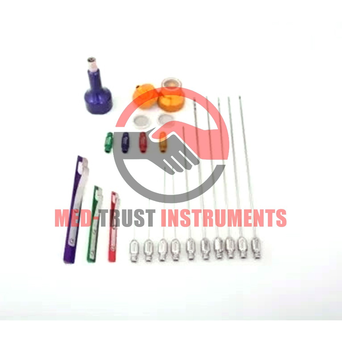 Full Body Liposuction Cannula Set Complete Set Plastic Surgery Instruments