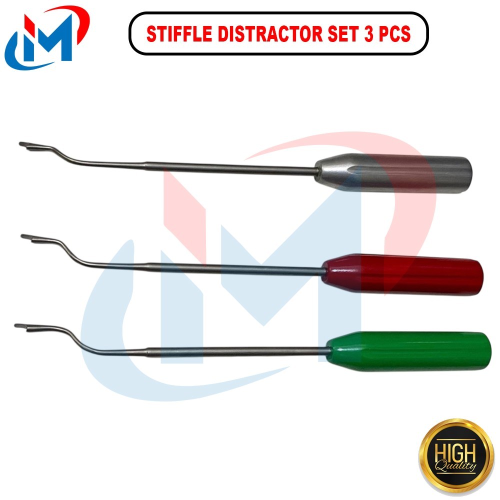 Stifle Distractor Canine Veterinary 13, 20, 27mm 3 Pcs Set Surgical Instrument