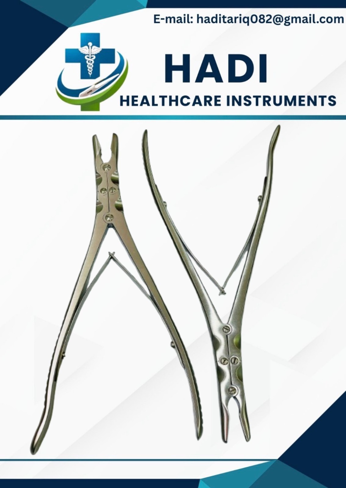 1Pc Orthopedic Bone Rongeur Surgical Instrument Spinal Stainless Steel