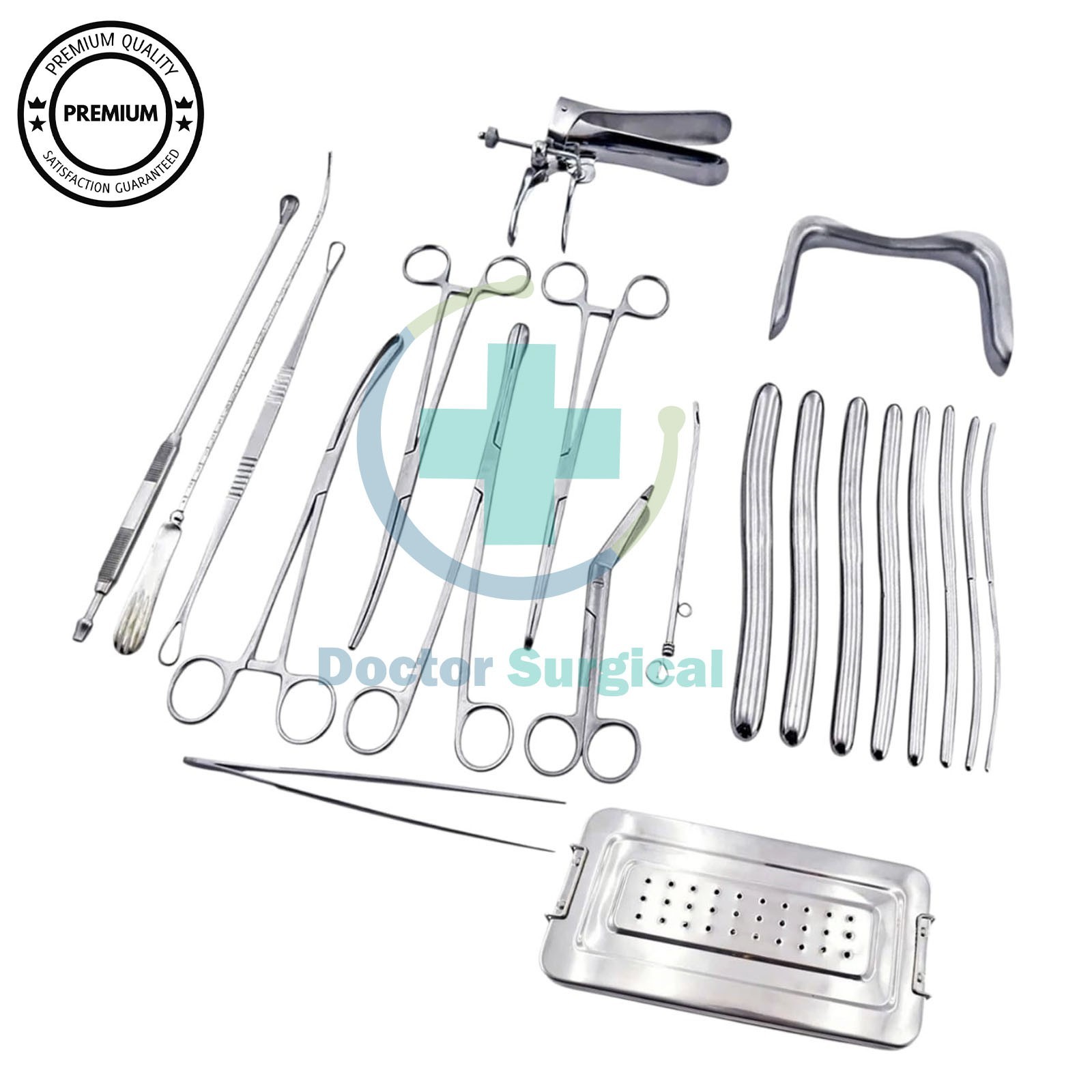 Dilation and curettage Instruments 21 Pcs Set Gynecology Instrument Set