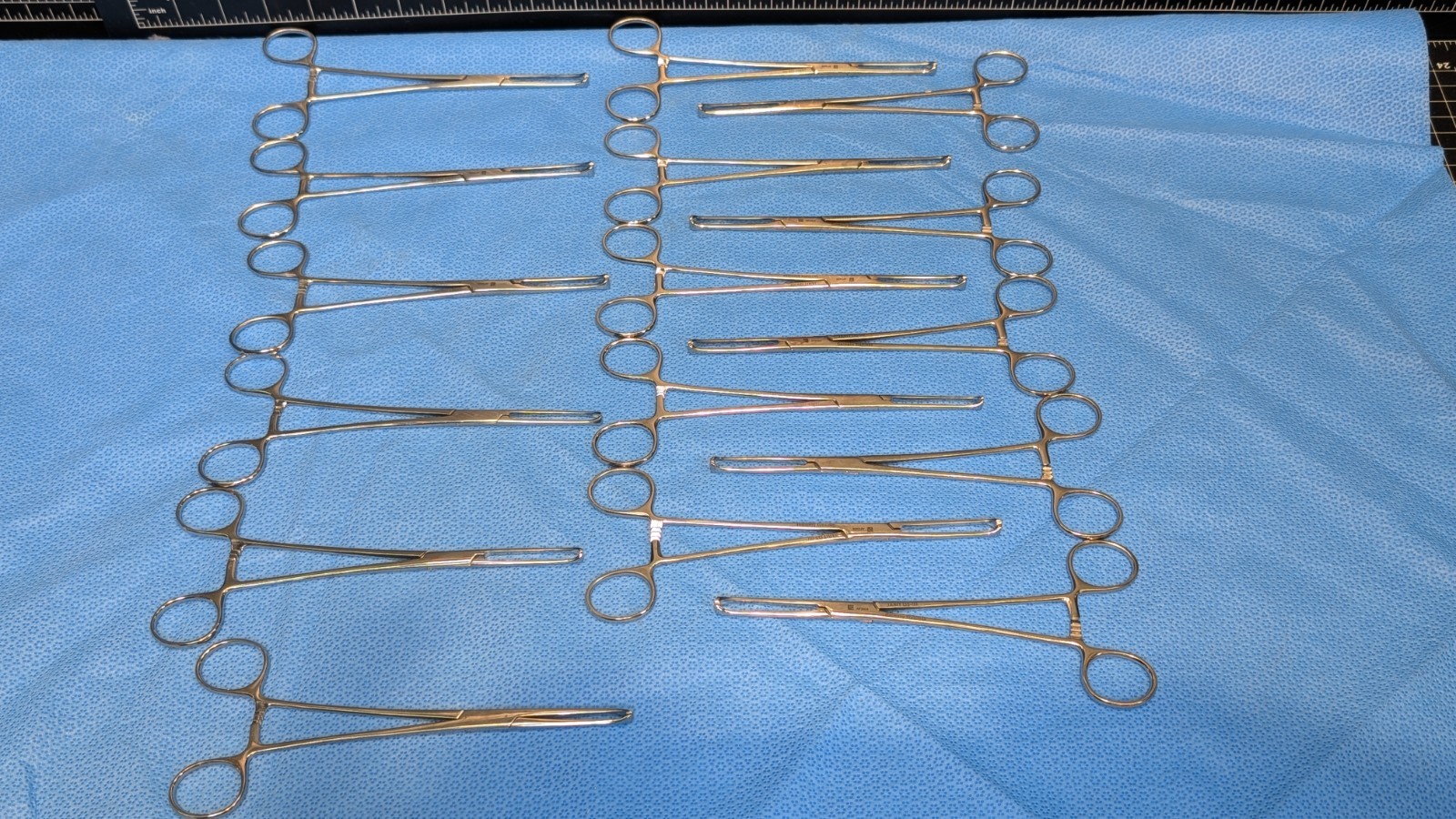 2x Jarit 305-230 Allis-Willauer Tissue Forceps Surgical Clamp Instrument codman