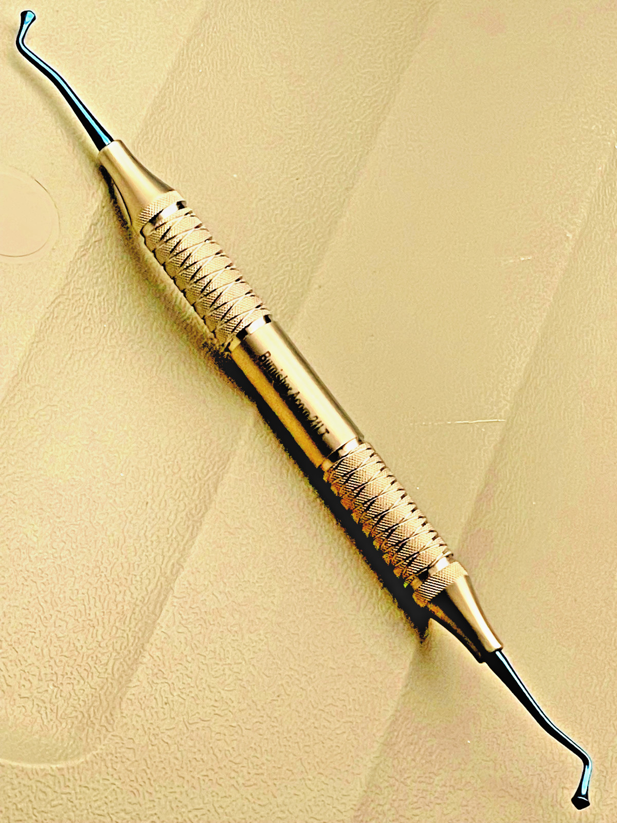 Dental Burnisher Accurate Placer ACORN 21LT, Titanium Blue Coated Tips