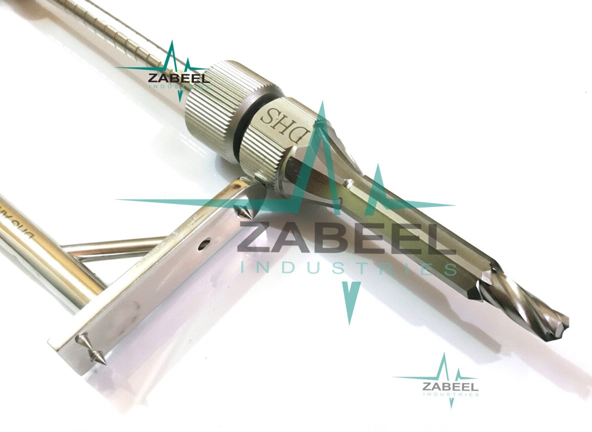 3 Set DHS Angle Guide 135 Degrees,T Handle and DHS Reamer Orthopedic Instruments