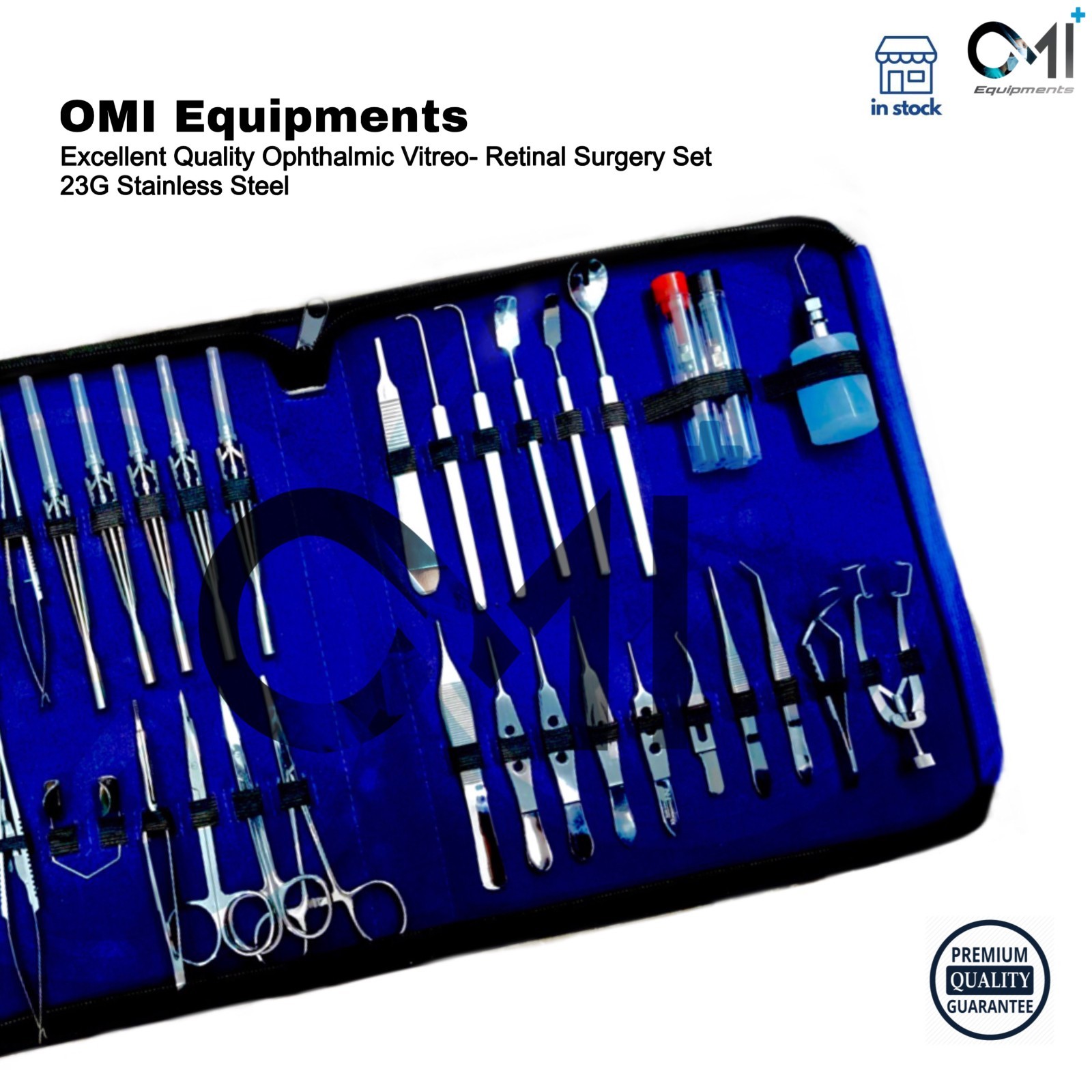Ophthalmic Vitreo-Retinal Surgery Set 23G Stainless Steel Excellent Top Quality