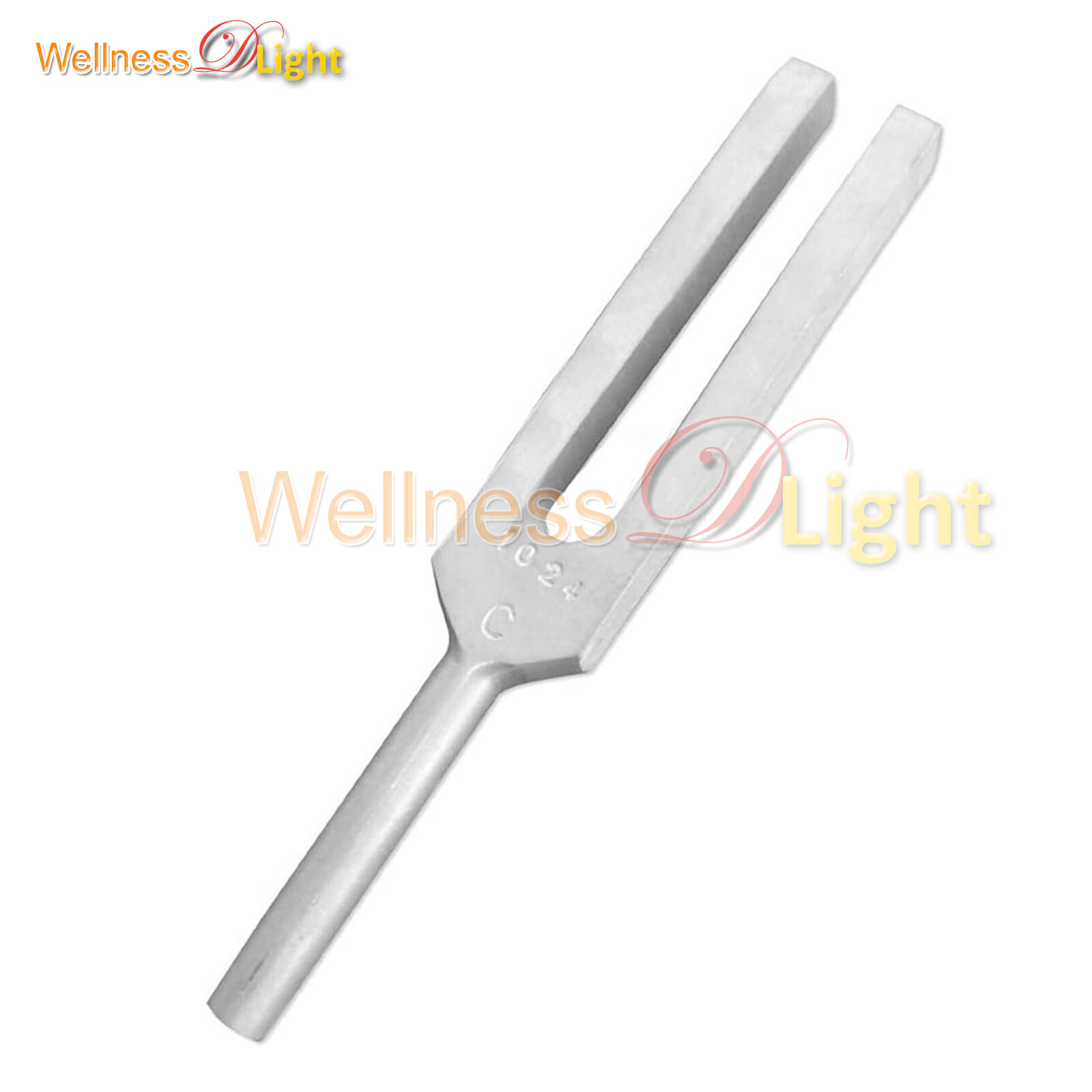 Tuning Fork (C 1024) with Fixed Weights, Non-Magnetic Aluminum Alloy