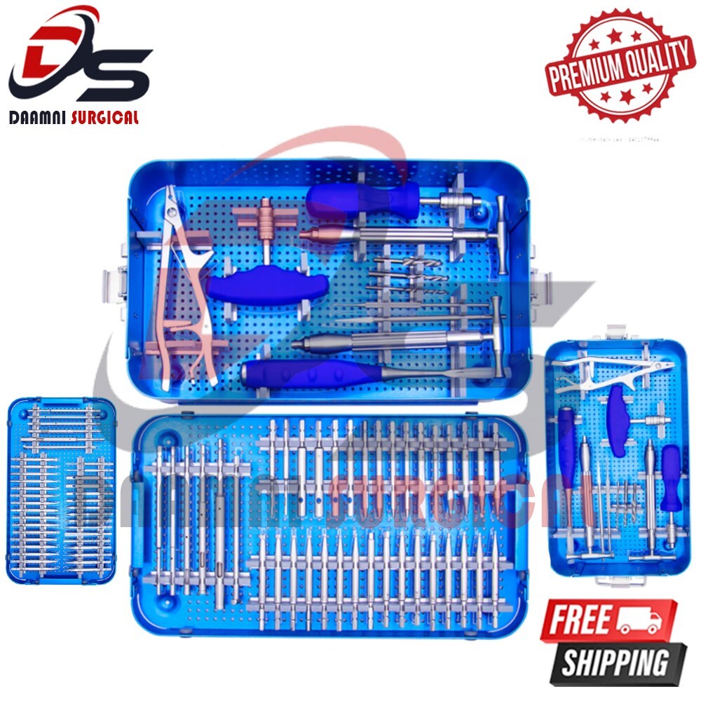 Broken Screw Removal Set Screw Extraction Surgical Instruments Orthopedic