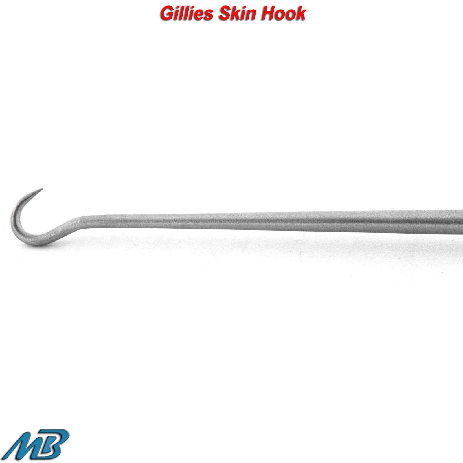 Gillies Skin Hook Single Ended Prong Retractors Surgical Dermal Instruments New