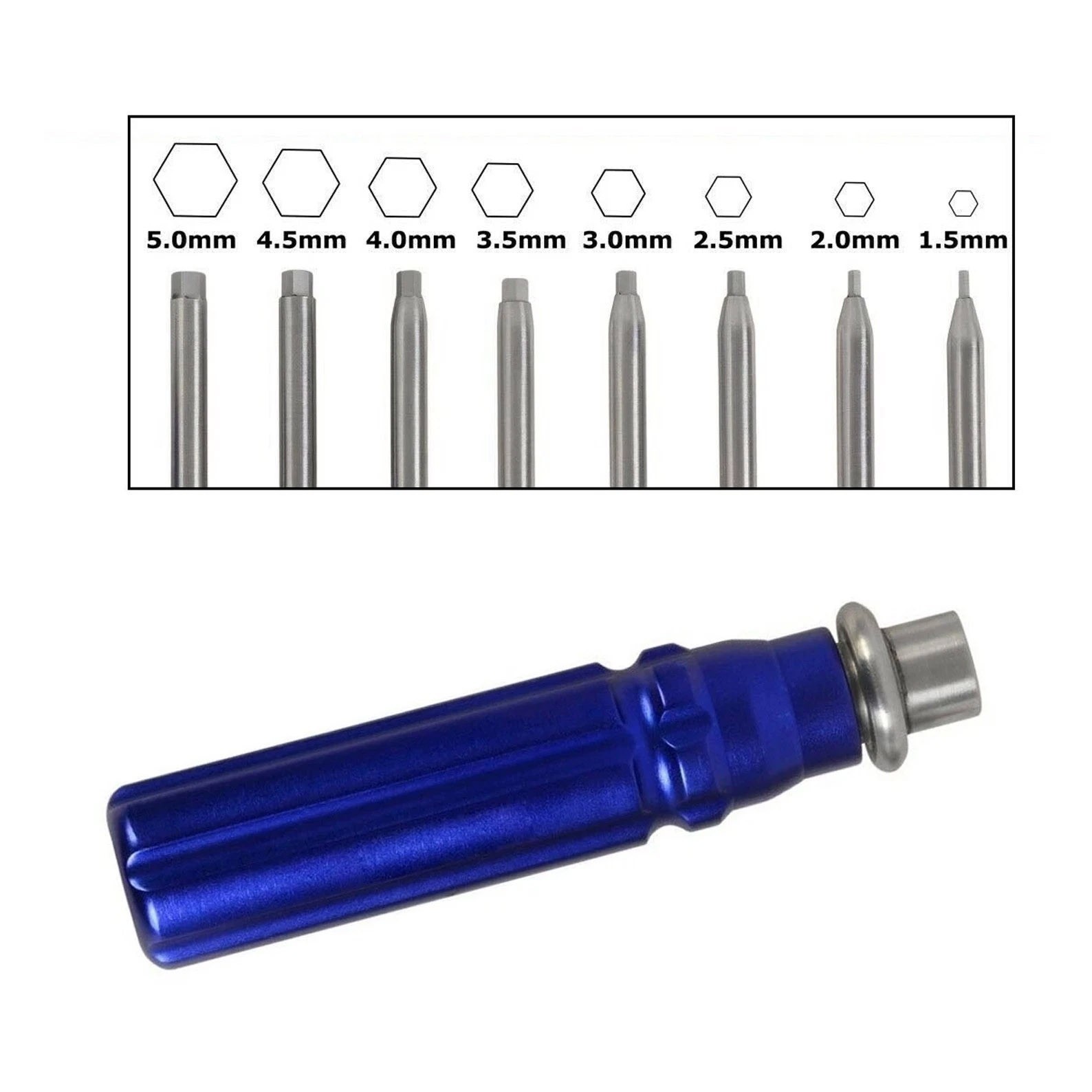 Orthopedic Bone Screwdriver Set With Quick Coupling Handle Surgical Instruments