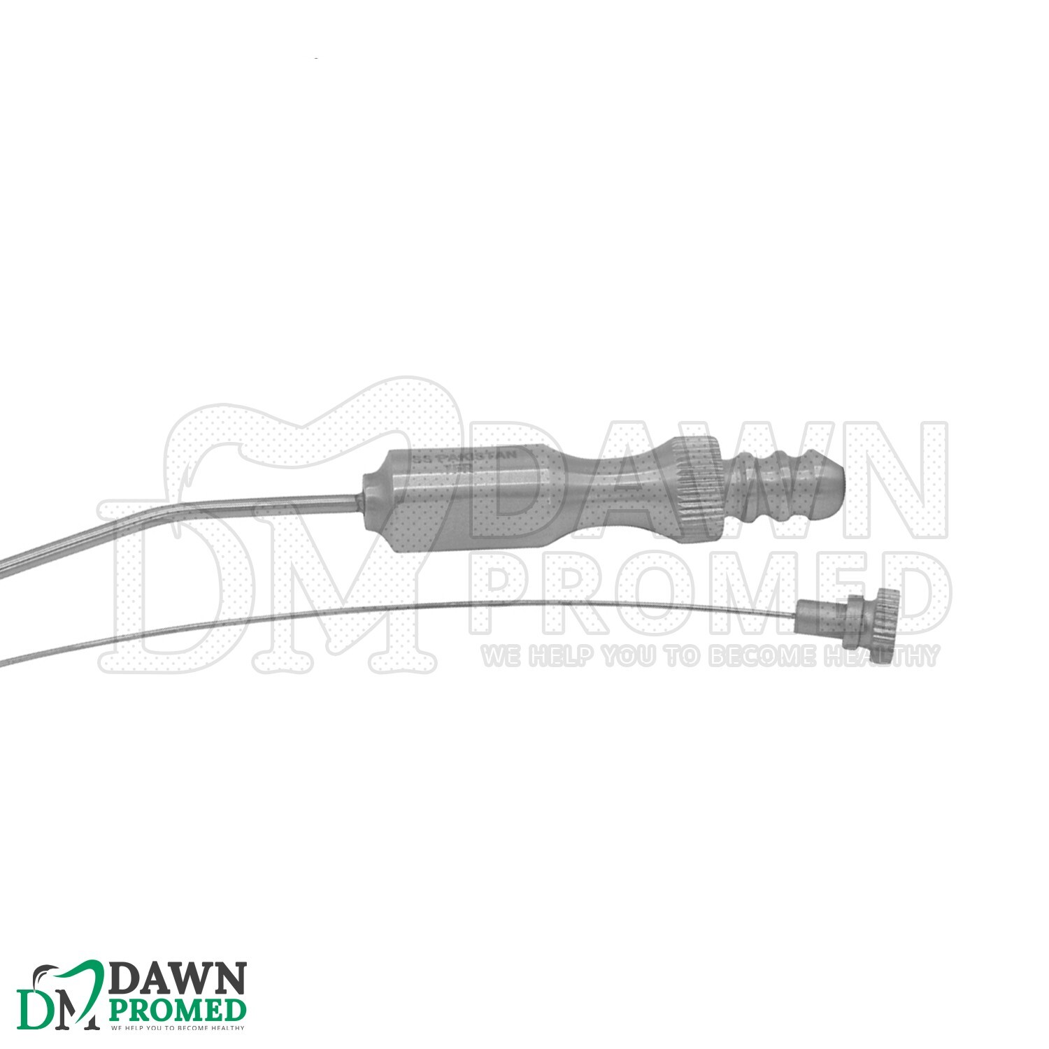 Frazier Aspirator Suction Tube No.7 Dental ENT Diagnostic Surgical Inst German G