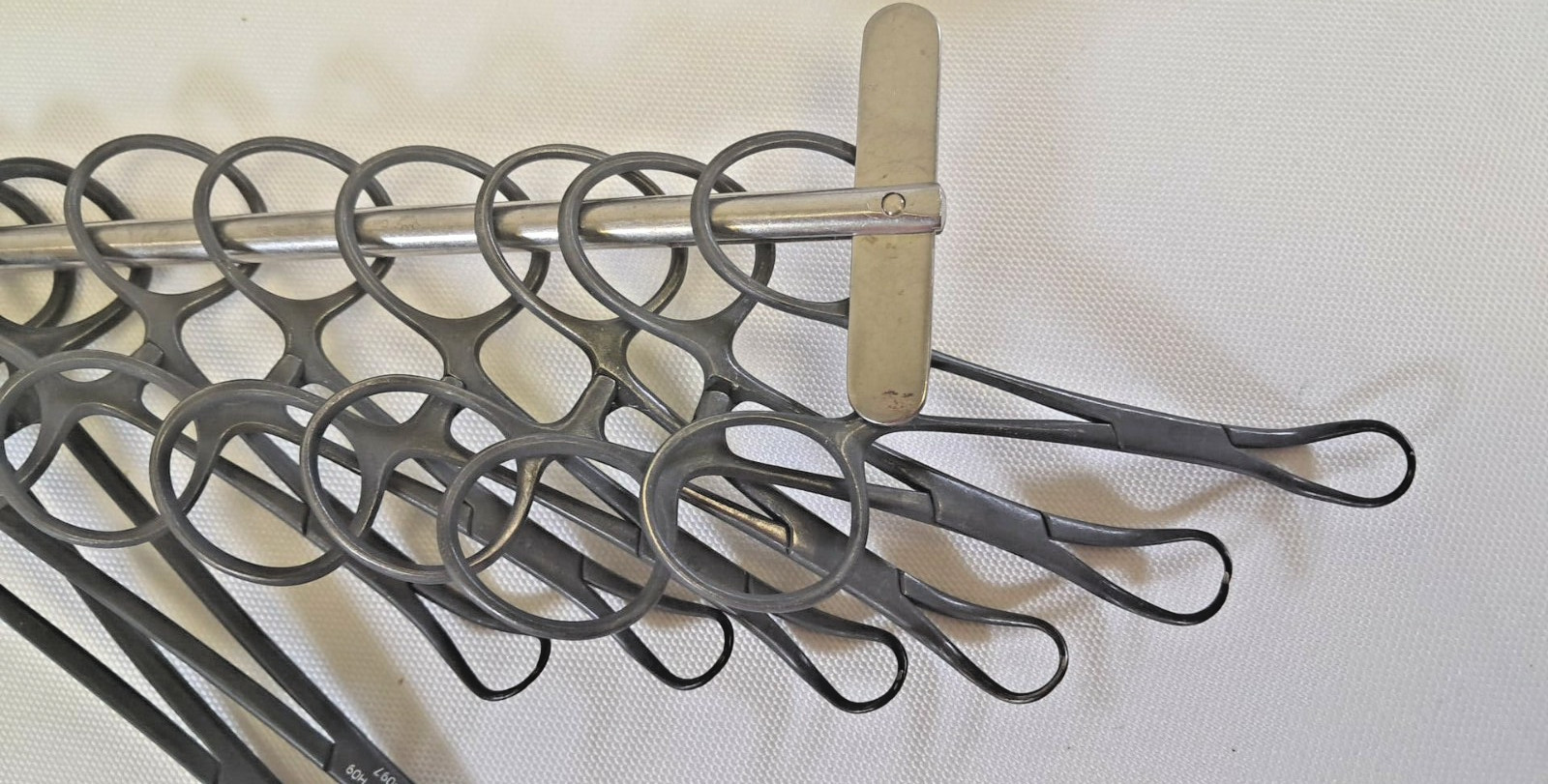 10 Piece V. Mueller Anodized Lazer Surgical Instrument Set