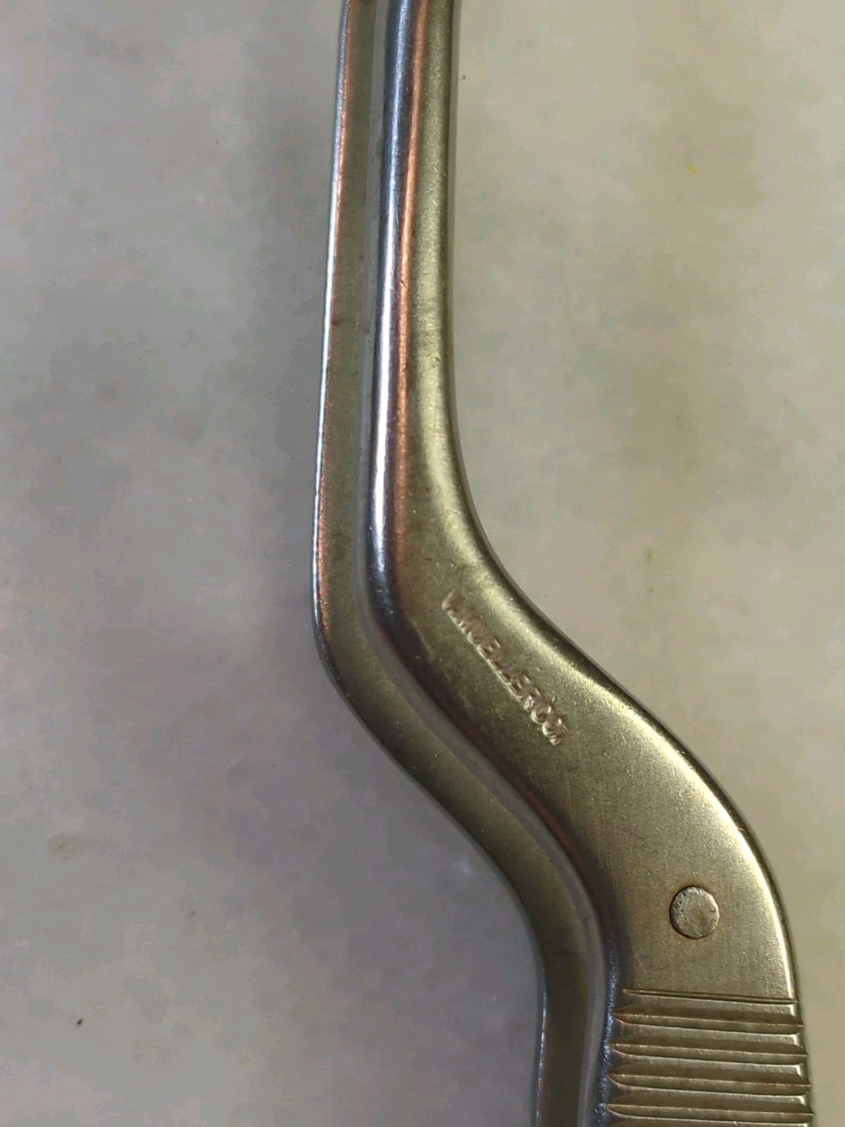 V. Mueller Cushing Bayonet Tissue Forceps 007