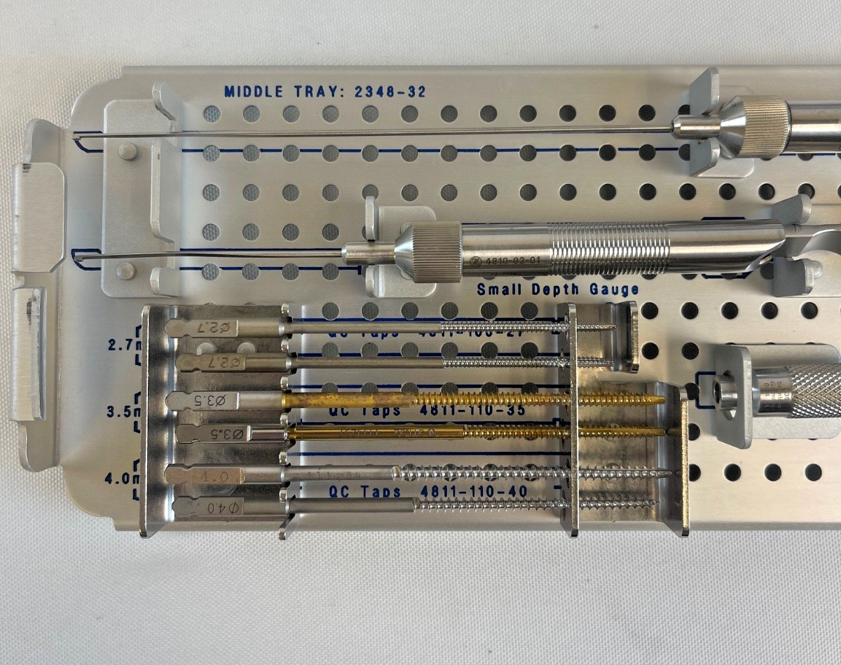 Zimmer 2348-30 Periarticular Instrument Set w/ 2348-40-50 Fibula Set Orthopedics