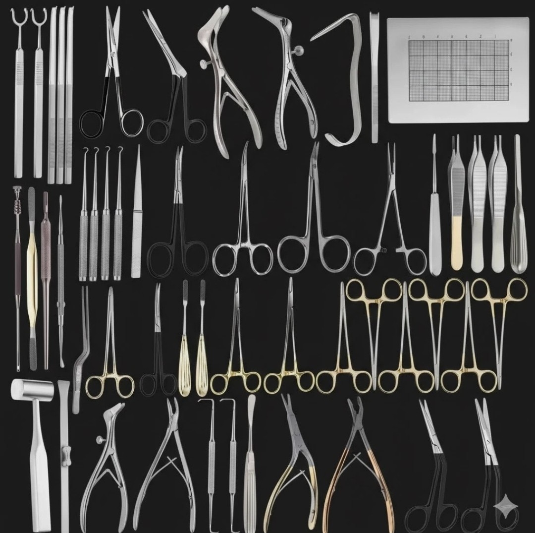 Maxillofacial Endoscopy ENT set Rhinoplasty tools fess surgery instruments set