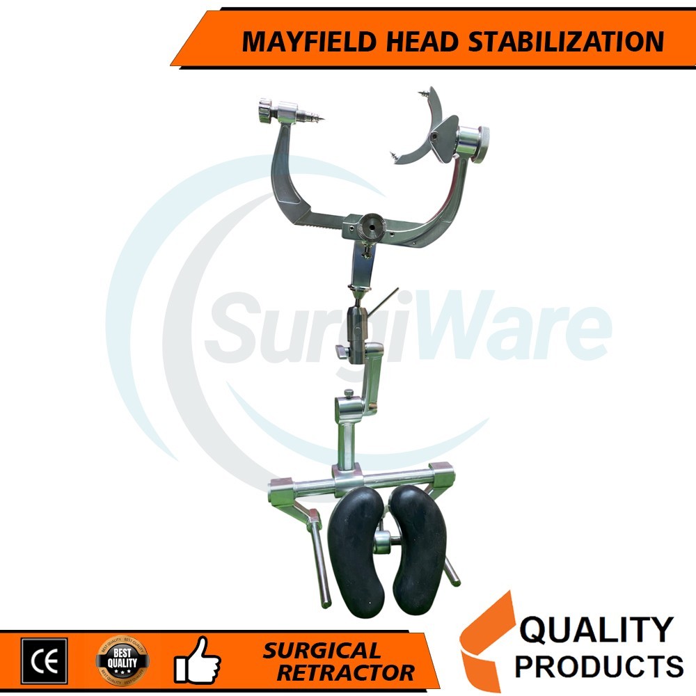Mayfield Ultra Neurosurgery Cranial Clamp Head Stabilization Complete Set
