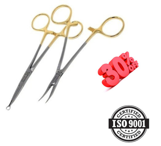 Sutureless Vasectomy Surgery Set, Surgical Instruments German Stainless Steel CE