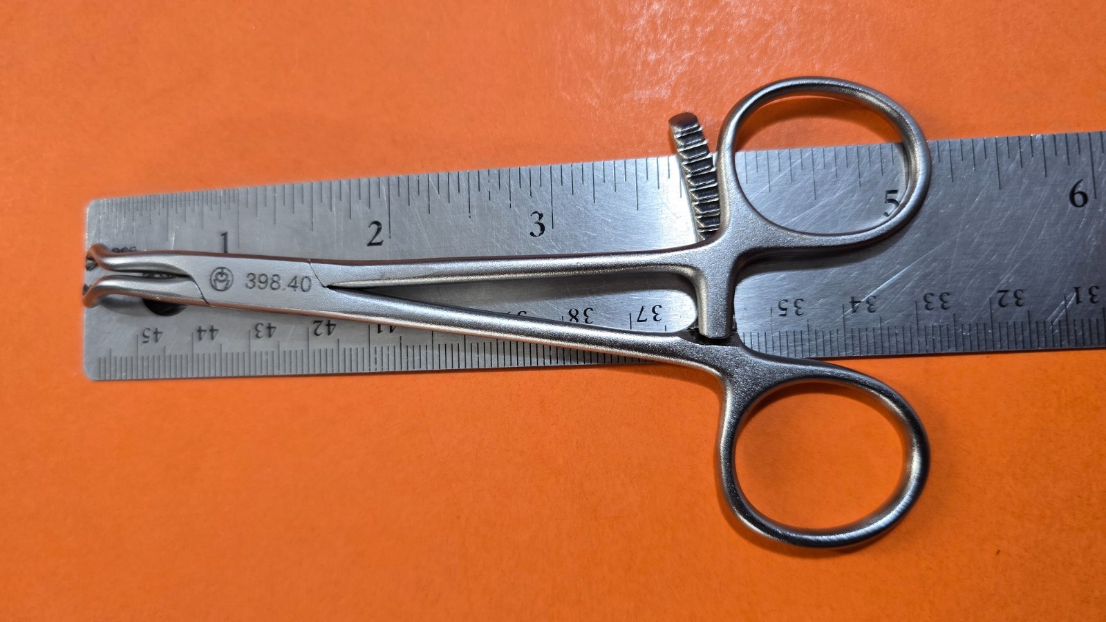 Zimmer Orthopedic Bone Reduction Forceps 5″ w Ratchet