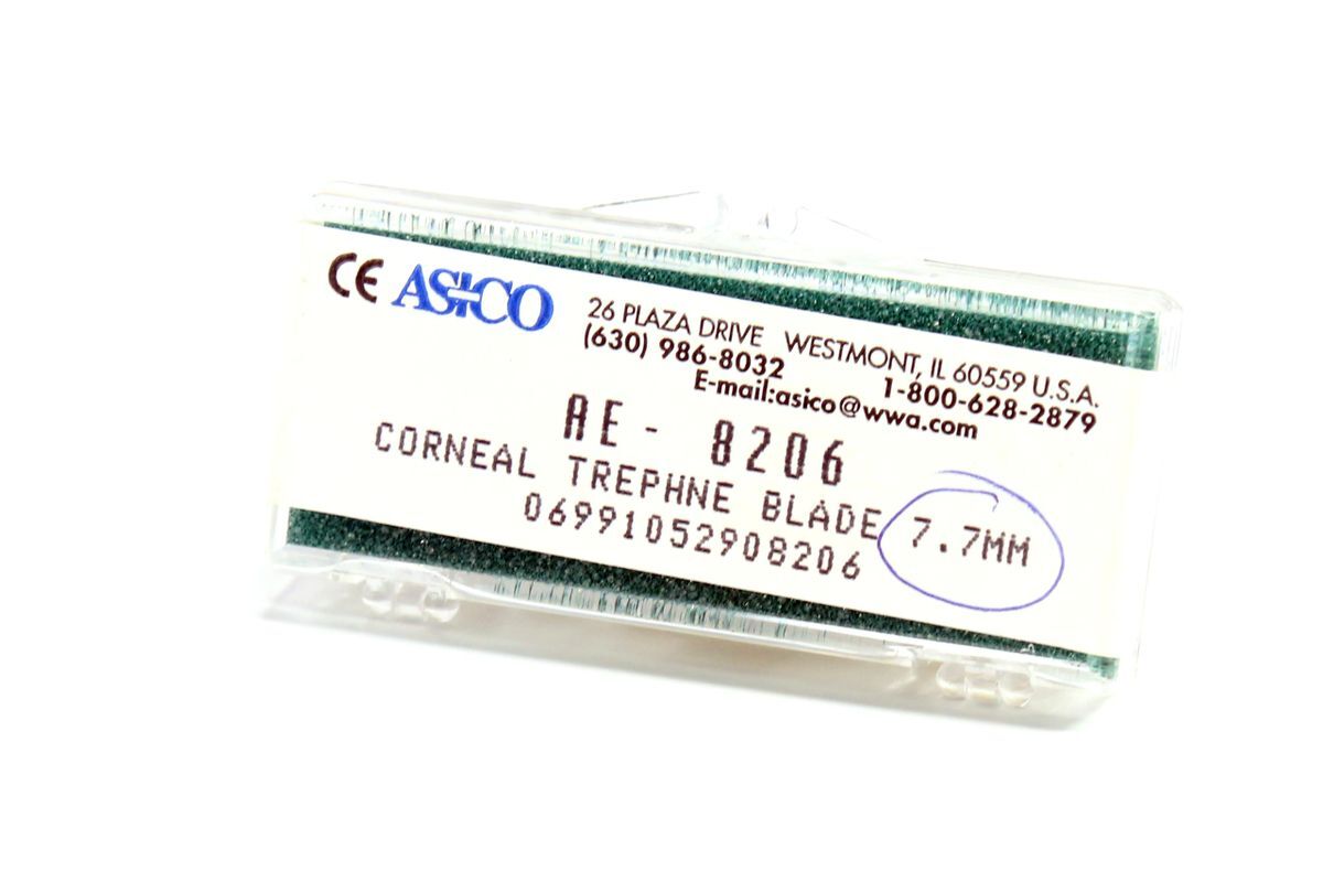 Asico AE-8206 Corneal Trephine Blade 7.7mm