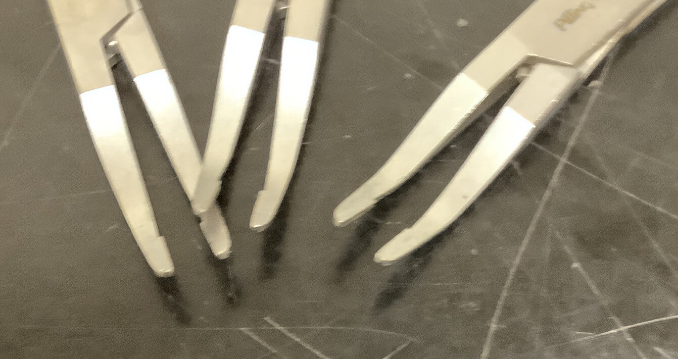 Lot Of 3 Pilling Medium 12-1526 Hemoclip Ligating Clip Applier