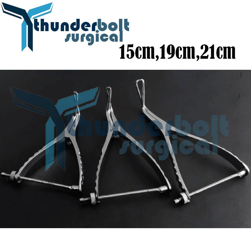 3Pcs Set of Stifle Distractor with Spinlock 15cm,19cm,21cm orthopedic Instrument