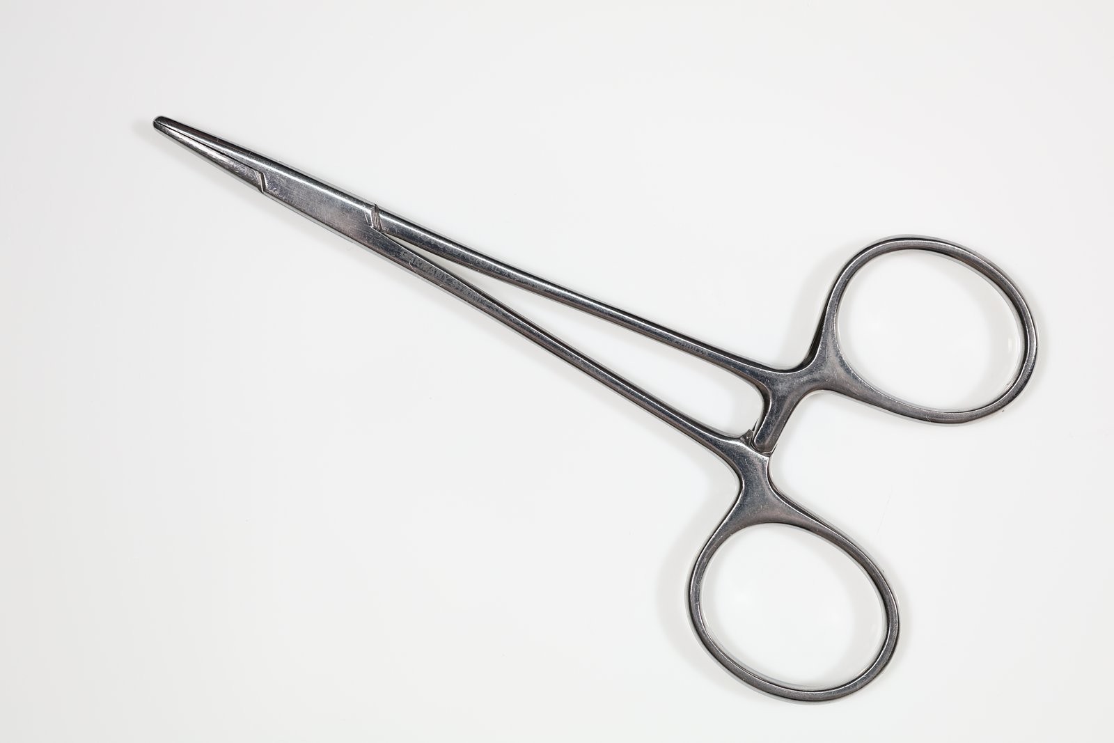 Novosurgical 1010-12J Webster Needle Holder, Str, Smooth Jaw, Delicate, 4-5/8in