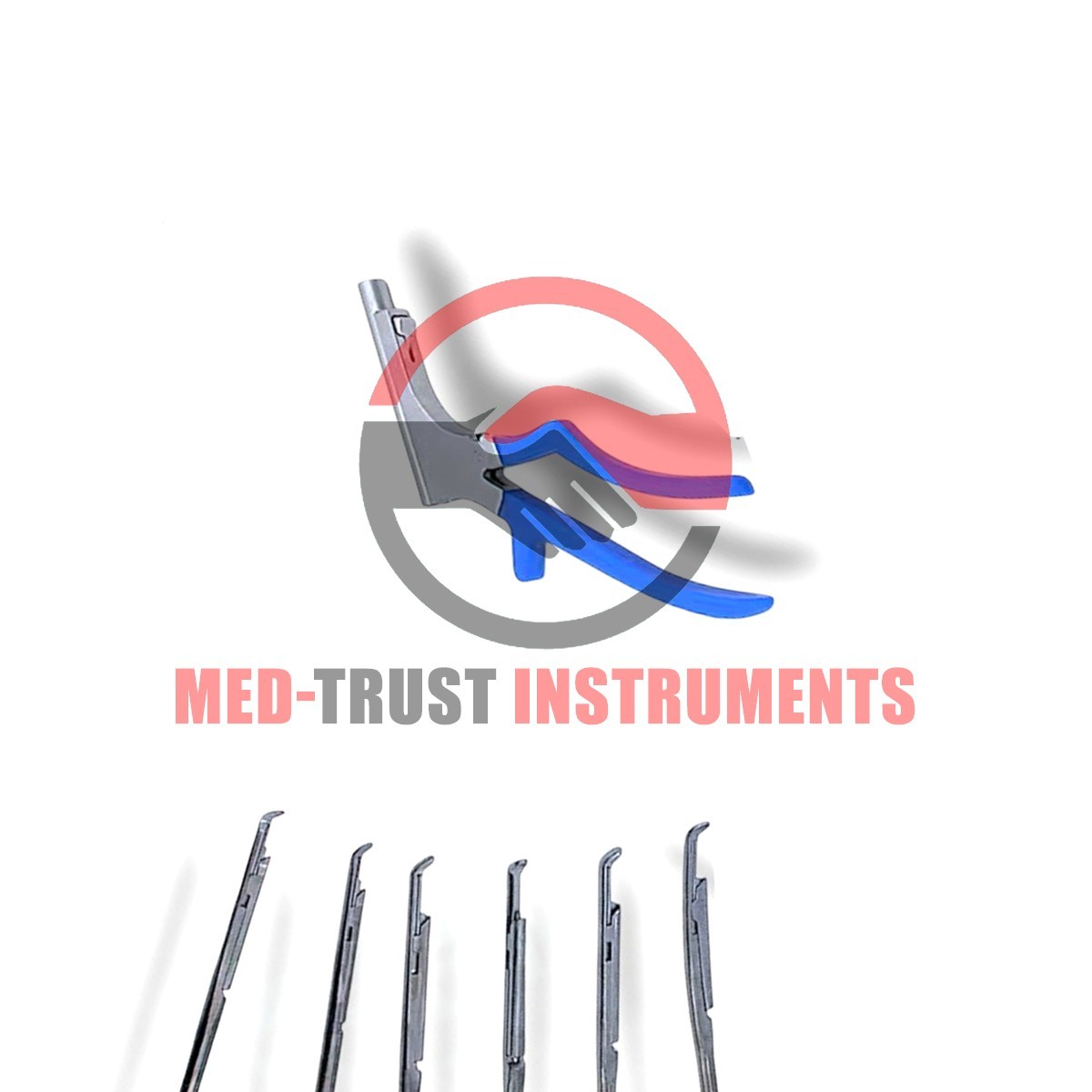 Interlaminar Kerrison Rotating Rongeur Set Spine Surgery Orthopedic Instruments