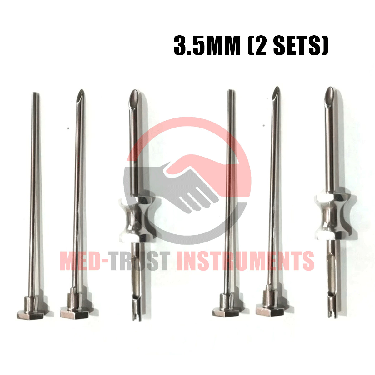 HRT Trocar 3.5mm Pellet Insertion Kit 2 Sets Surgical Instrument