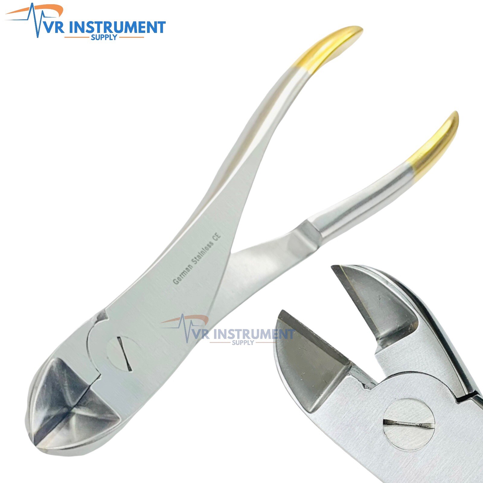 T/C Pin & Wire Cutter Side Cut Surgical Orthopedic Tools Pliers 7.5”