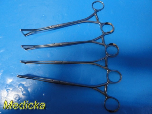 12x Surgical Grasping Forceps Collins Pennington Duval Lovelace ~ 39636
