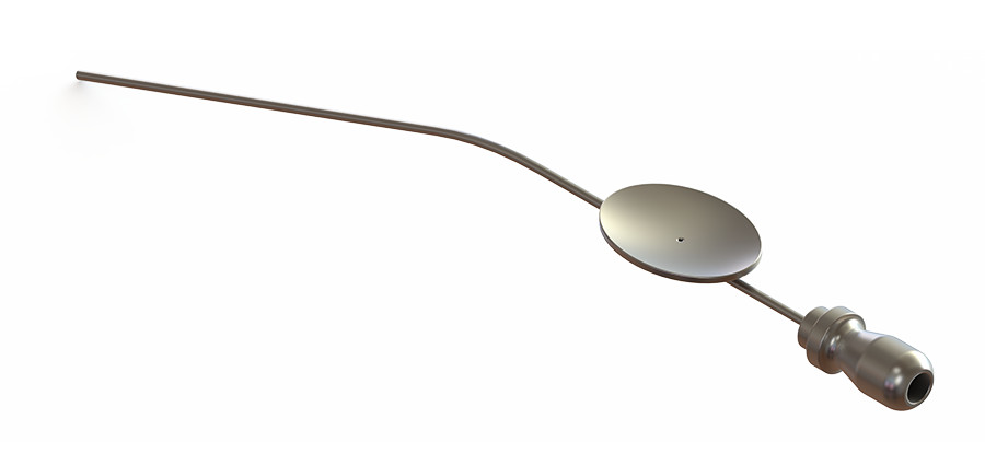 10× PREMIUM GERMAN BARON SUCTION TUBE: 3F, ANGLED