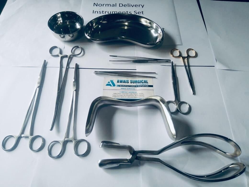 Normal Delivery Instrument Set 11pcs