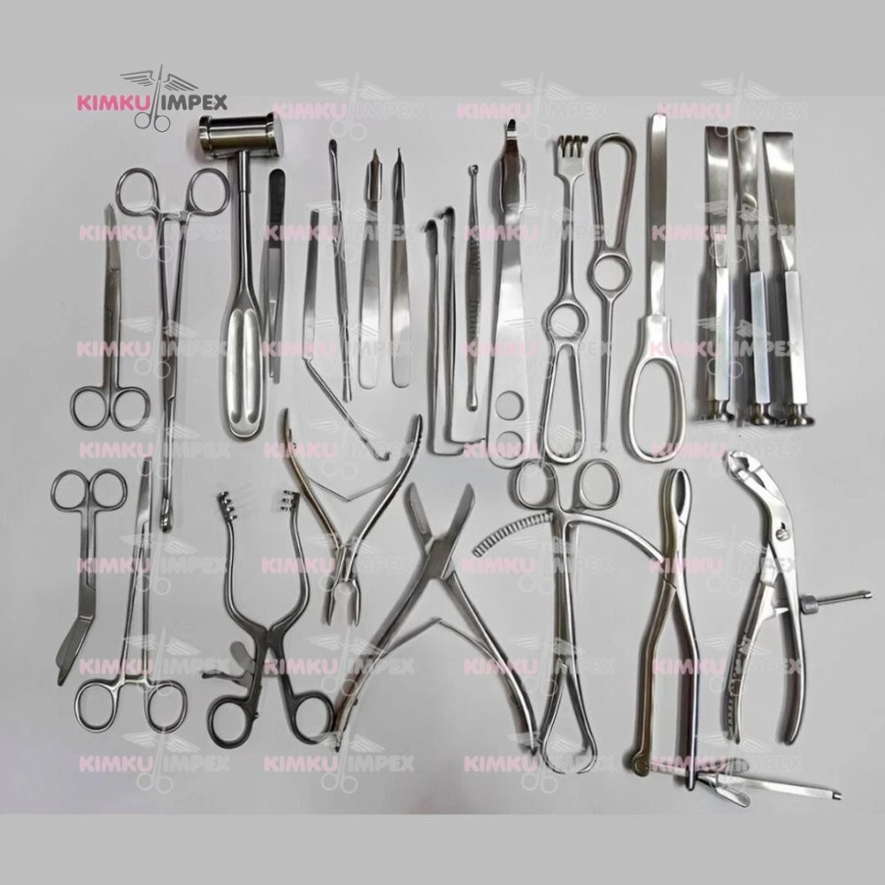 Basic Orthopedic Surgery Kit German Orthopedic Surgical instruments Set of 25 PC