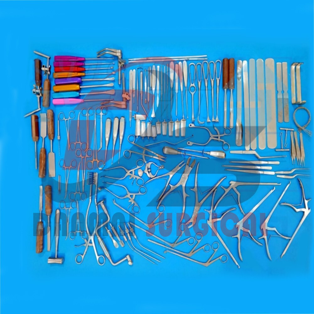 Basic Craniotomy & Laminectomy Surgical Orthopedic Spinal Instruments 85 Pcs Set